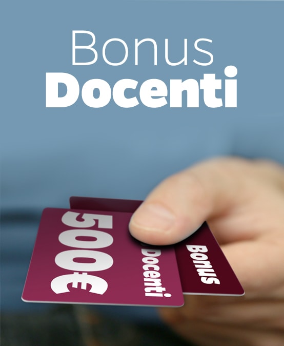 Bonus docenti da 500 euro